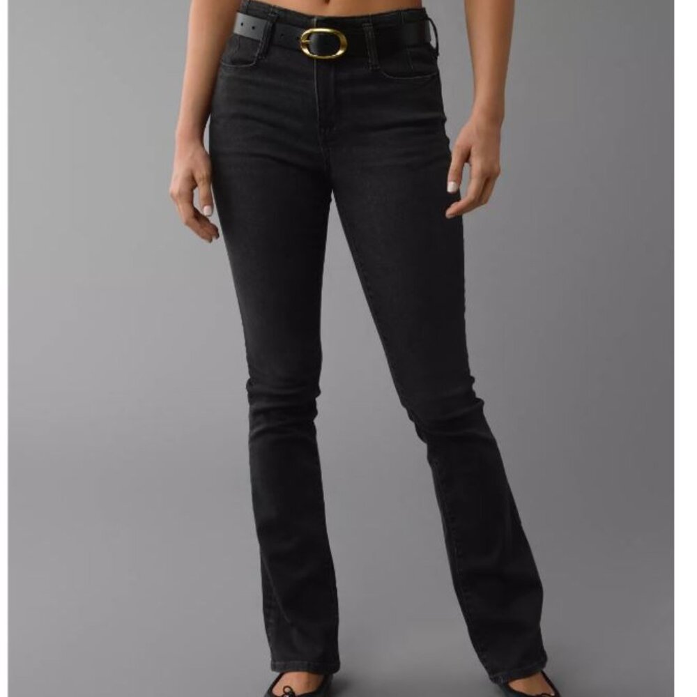 AE Next Level High-Waisted Skinny Kick Jean